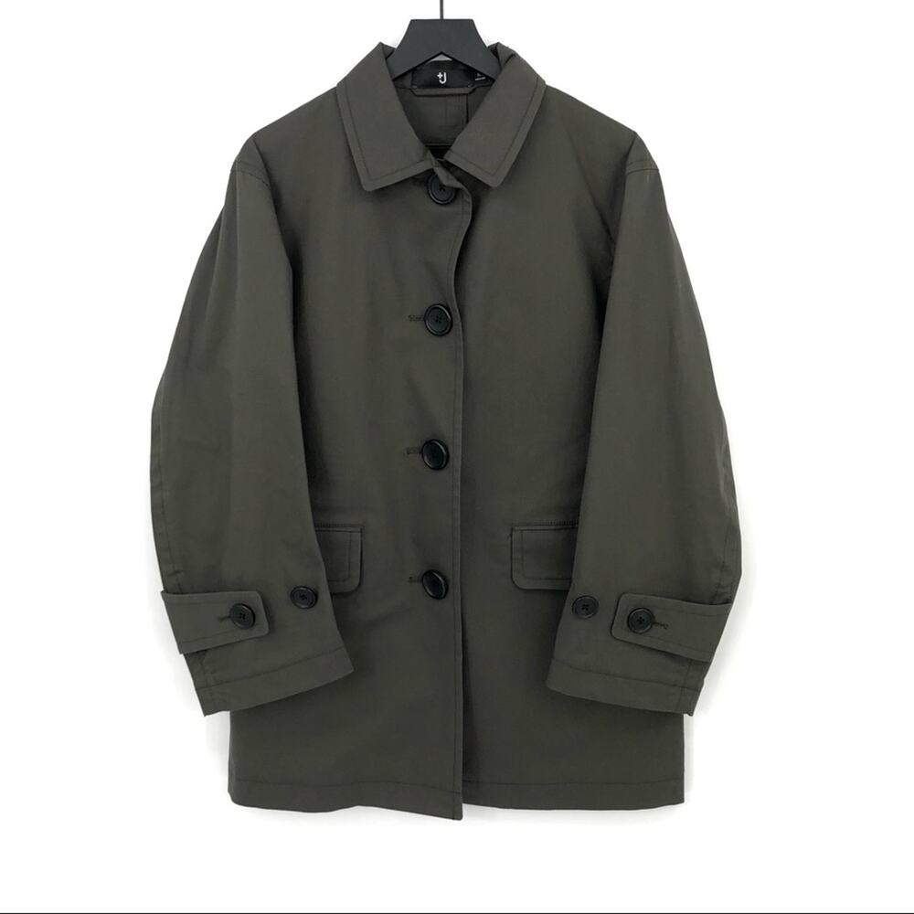 Uniqlo Olive Green Pea Coat